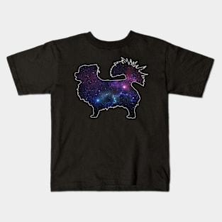 Galaxy Chihuahua Silhouette Kids T-Shirt